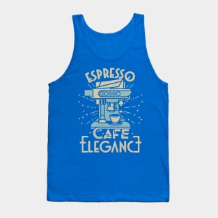 Espresso Elegance Tank Top